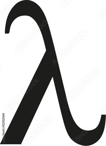 Greek lambda sign