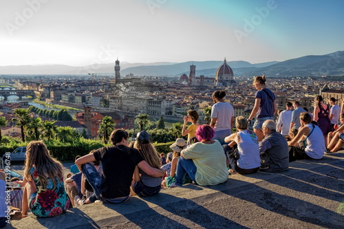 Florenz, Italien - Piazzale Michelangelo