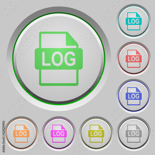 LOG file format push buttons