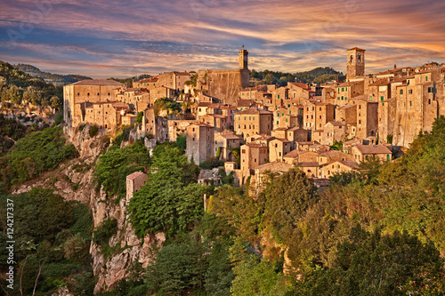 Sorano, Grosseto, Tuscany, Italy