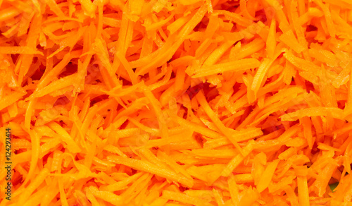 Background of julienne carrots