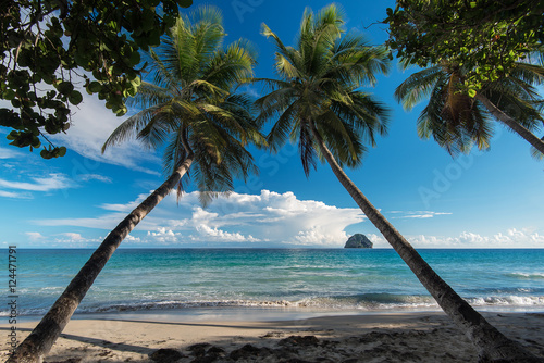 Martinique, la plage du Diamant