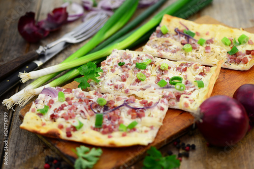 Flammkuchen Zwiebel