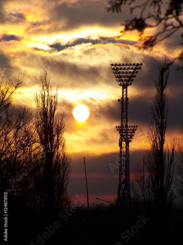 Sky over legia