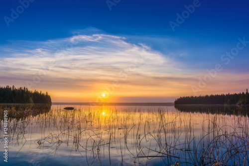 Kingsmere Lake Sunrise Saskatchewan