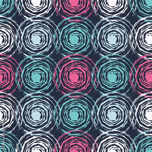 Seamless vector background with abstract geometric pattern.