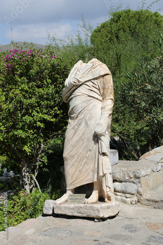 Roman Governor Sculpture in Bodrum Castle, Turkey