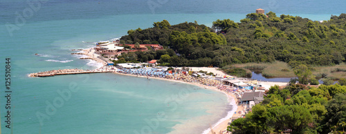 The bay of Portonovo in the Conero coast (Ancona, Marche, Italy)