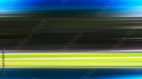 Horizontal motion blur road transportation background