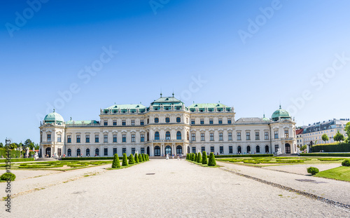 Impressive Belvedere in Vienna, Austria