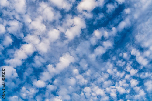 Fluffy clouds texture background