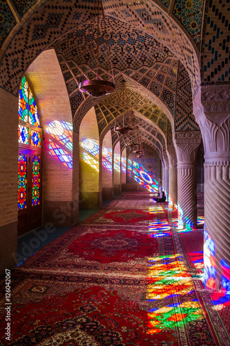 Der Iran - Shiraz Nasir al Mulk Moschee