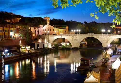Bridge Cestio in Rome
