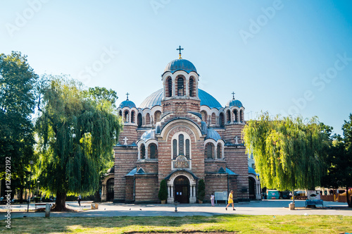 The Sveti Sedmochislenitsi Church - a Bulgarian Orthodox church in Sofia, the capital of Bulgaria