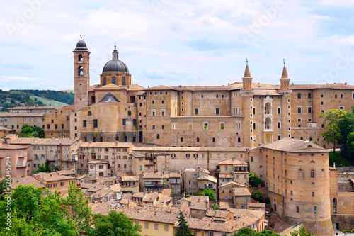 Ducal Palace in Urbino,Italy