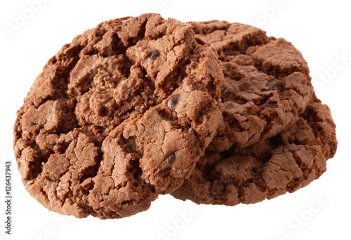 Dark chocolate cookies