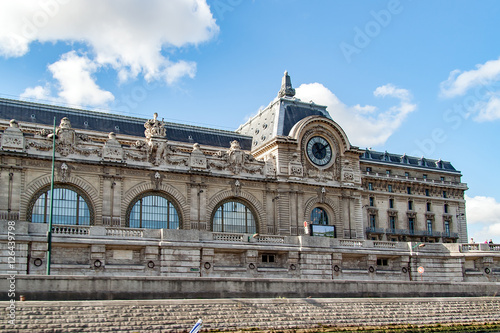 D'Orsay Museum. D'Orsay - a museum on left bank of Seine, it is housed in former Gare d'Orsay