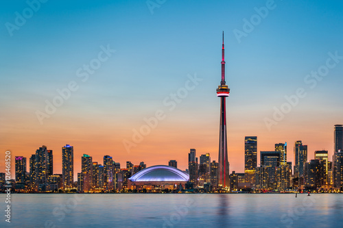 Toronto Skyline at twilight