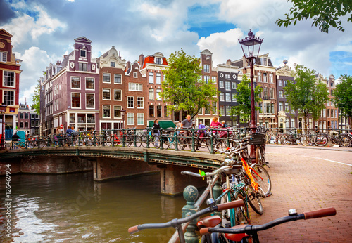 Canal in Amsterdam