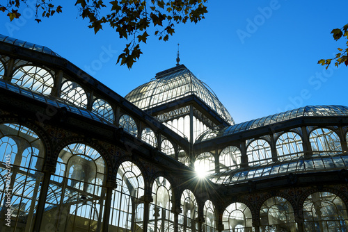 crystal palace of El Retiro park,Madrid