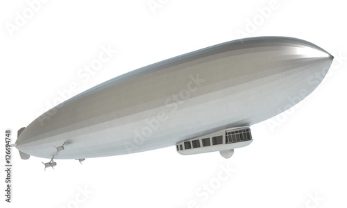 3d illustration of the Graf Zeppelin