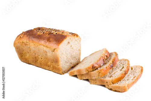 Chleb żytni z czosnkiem krojony