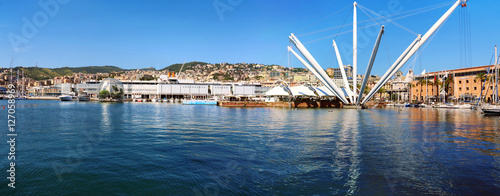 Panorama du port de Gênes