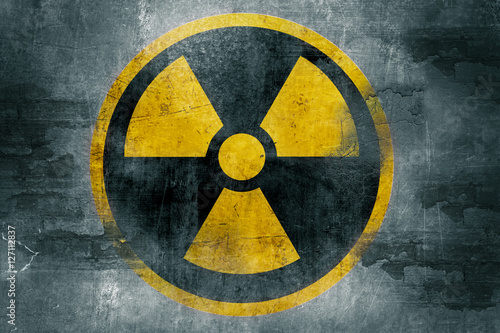 radioactive symbol grunge