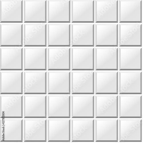 white tiles seamless pattern