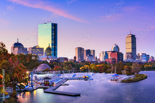 Boston Massachusetts Skyline