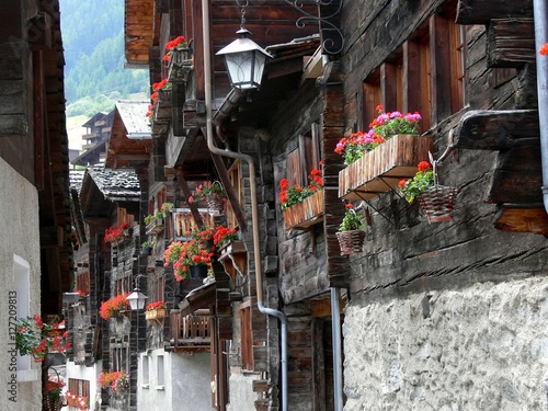 Grimentz, Val d'Anniviers, Suisse