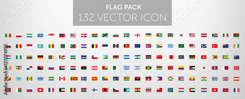 WORLD FLAG vector collection 