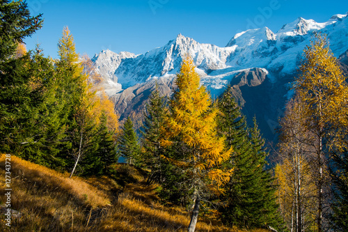 Mont Blanc autumn