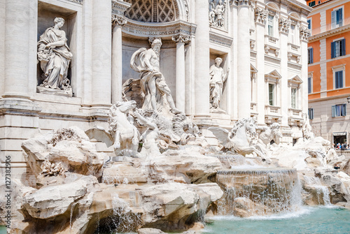 Trevi Fountain, the most famous fountains in the world, Rome