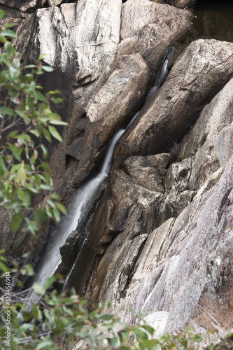 Crows Nest Falls and creek in Crows Nest Falls National Park, Oxenford.