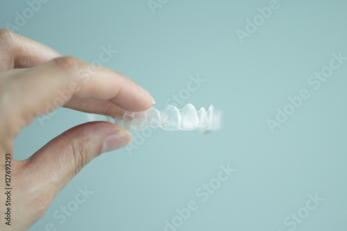 Transparent dental orthodontics