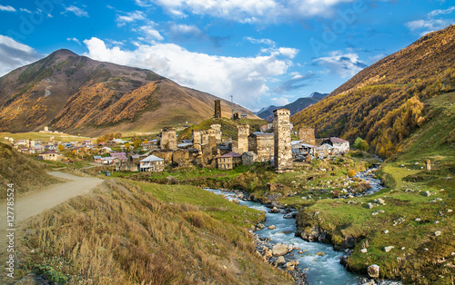 Ushguli village museum in Svaneti. Upper Svaneti. Georgia, Euro