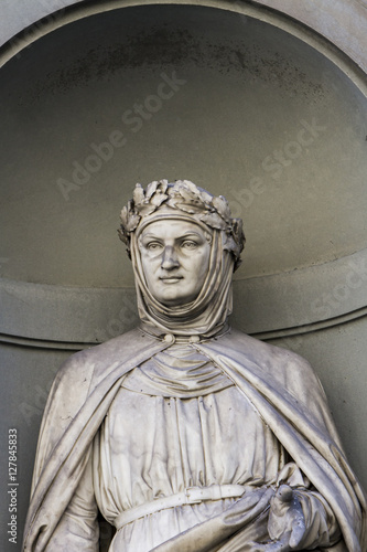 Giovanni Boccaccio statue in Florence