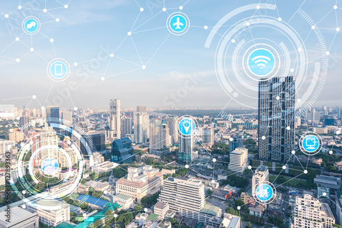 smart city and wireless communication network, IoT(Internet of T