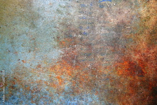 Rusted metal background