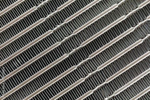 Car air conditioning condenser texture