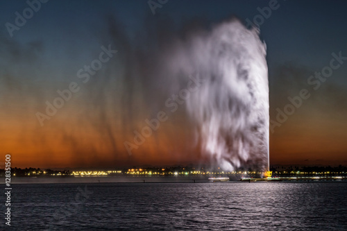 King Fahd's Fountain, also known as the Jeddah Fountain, is a fountain in Jeddah, Saudi Arabia, the tallest of its type in the world