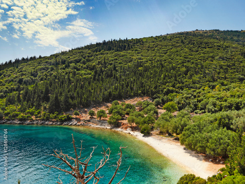 Chorgota beach in Kefalonia, Greece