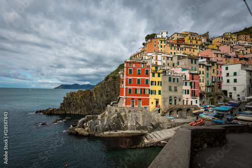 RIOMAGGIORE włochy miasto