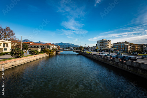 Viareggio Port marina kanał włochy