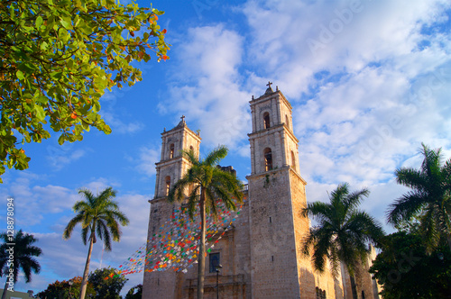 Valladolid church colonial Mexico