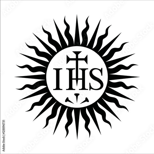 WEB ART DESIGN IHS JESUS CHRIST JESUITES 100