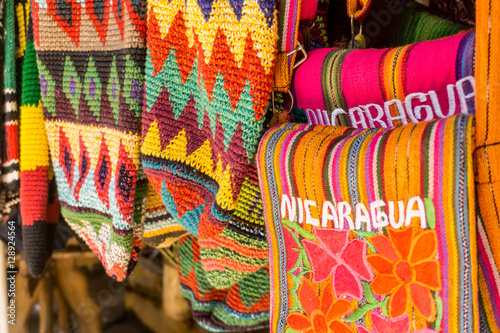 Masaya, Nicaragua – August 27, 2016: Artisan local tourist market from Masaya . The best place to buy souvenirs