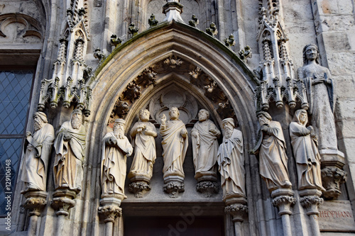 Gotisches Portal Rathaus Köln