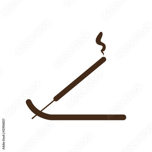 incense stick icon image vector illustration design 